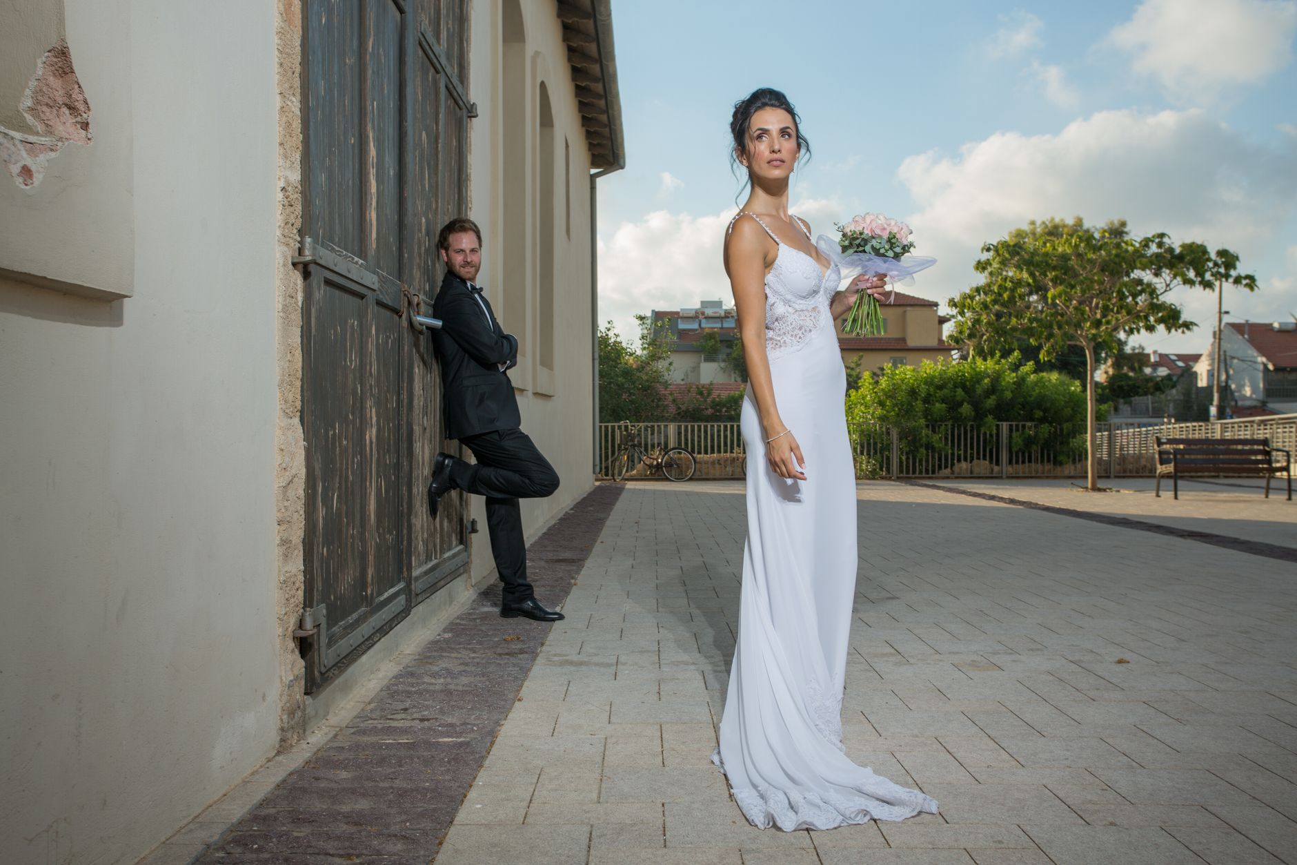 Tel Aviv'de bir düğün töreni
