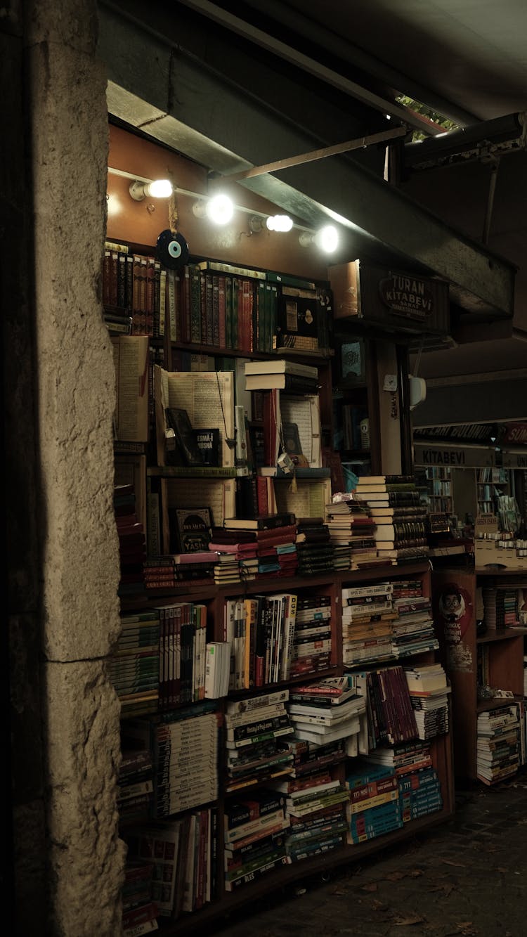 Bookstore At Night