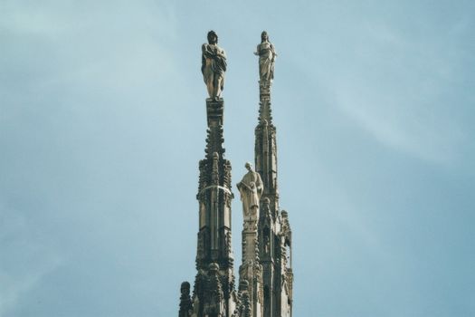 Duomo and rooftop golden hour — Milan