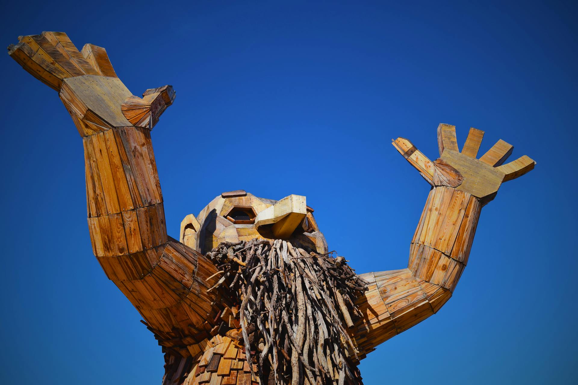 Giant of Mandurah Sculpture in Australia