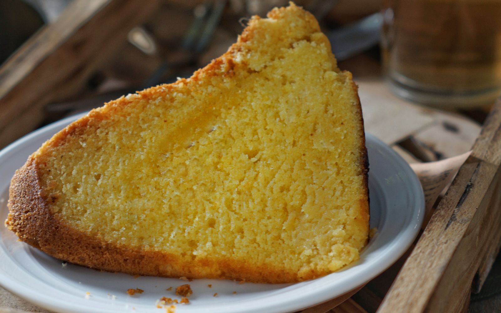 Foto de Bolo de fubá com erva-doce