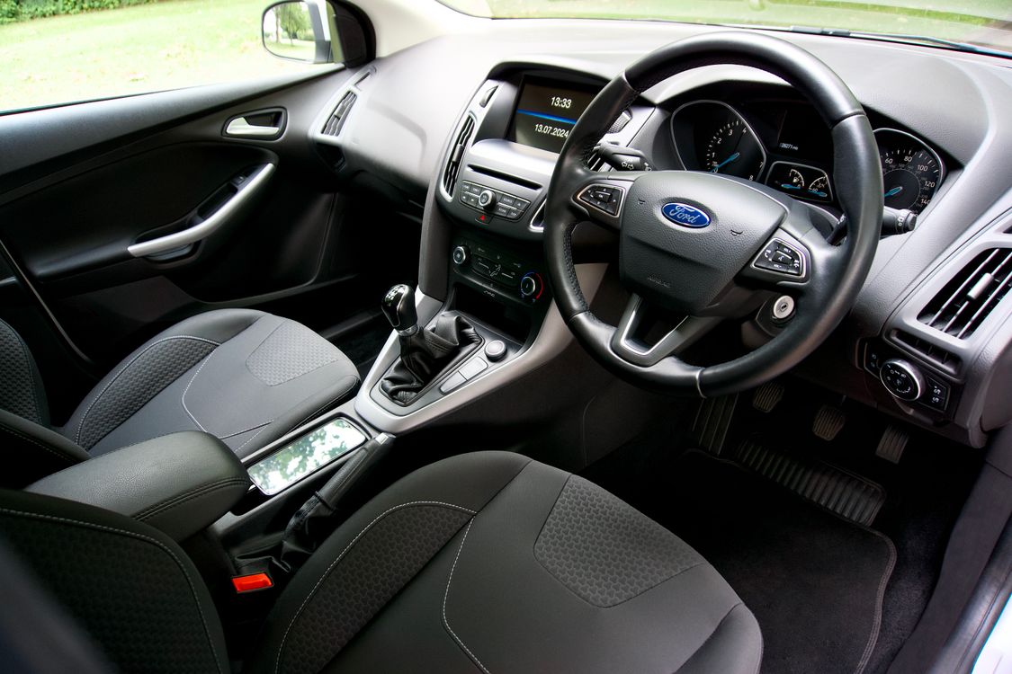 Interior of a Modern Ford Focus · Free Stock Photo