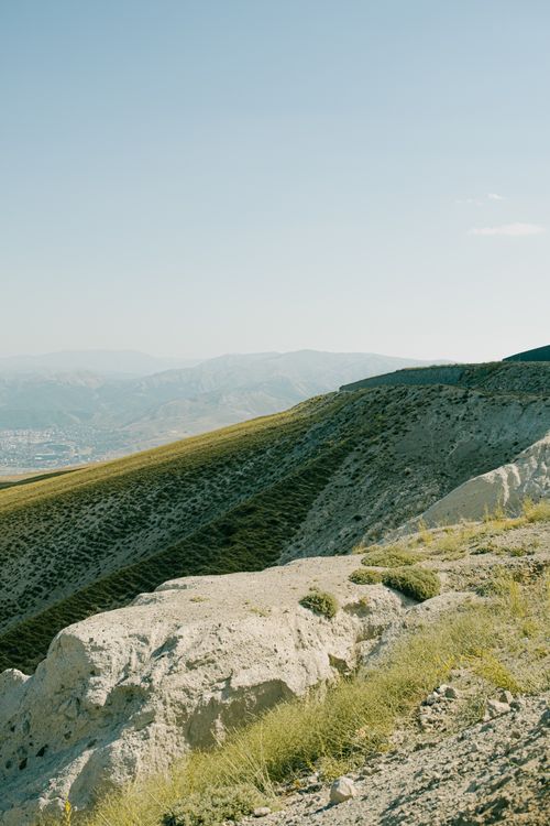 Scenic View of the Mountains under a Clear, Blue Sky · Free Stock Photo