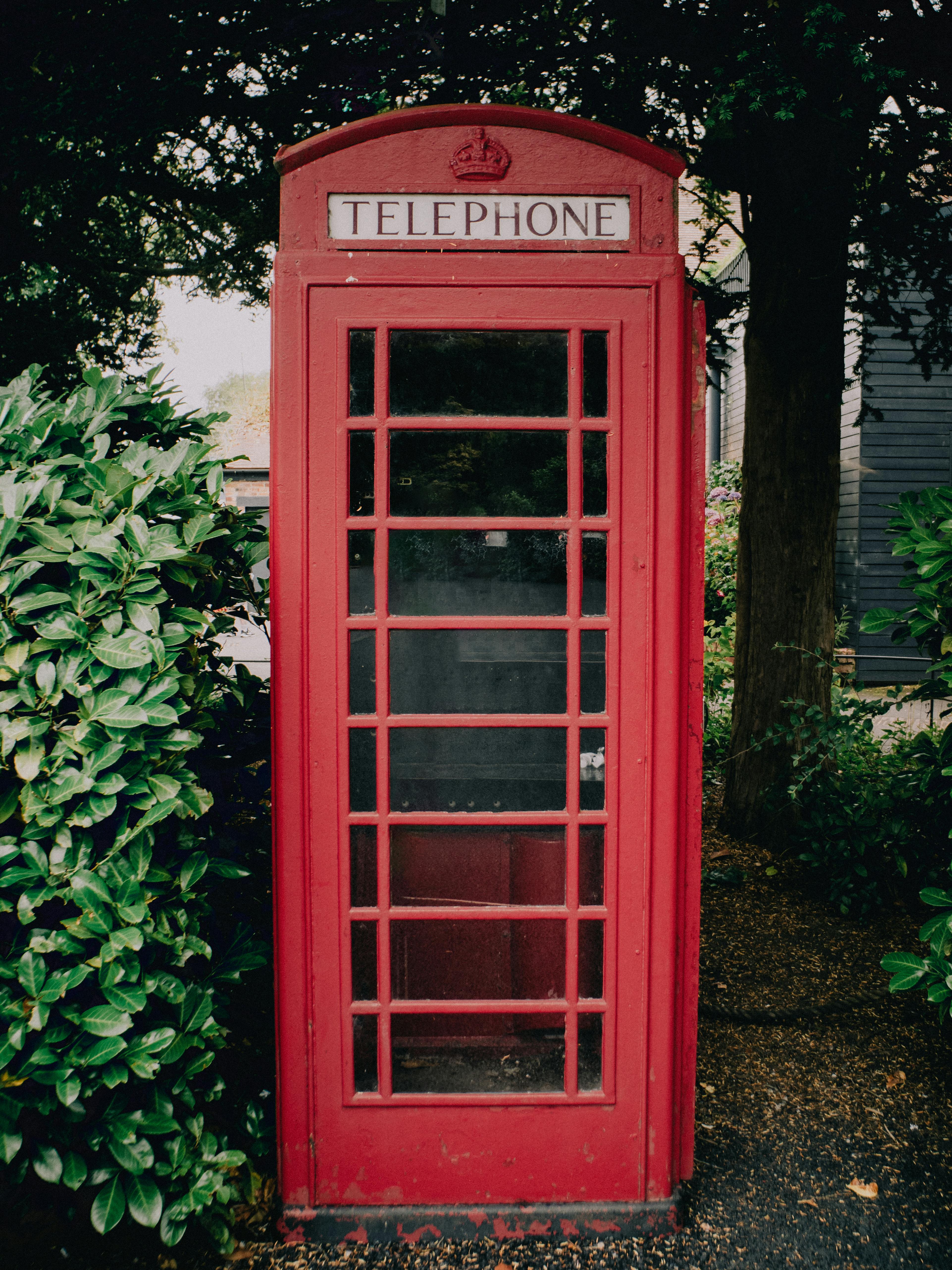 The Iconic Red: Britain's K1, K2, and K6 Telephone Boxes