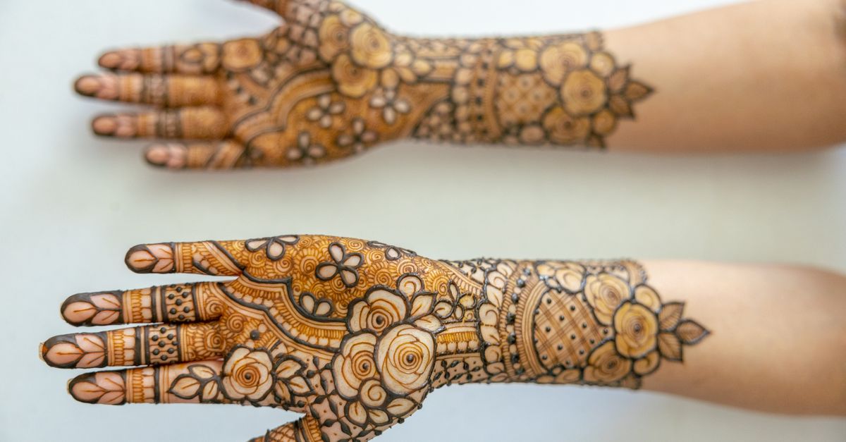Front Hand vs Back Hand Mehendi
