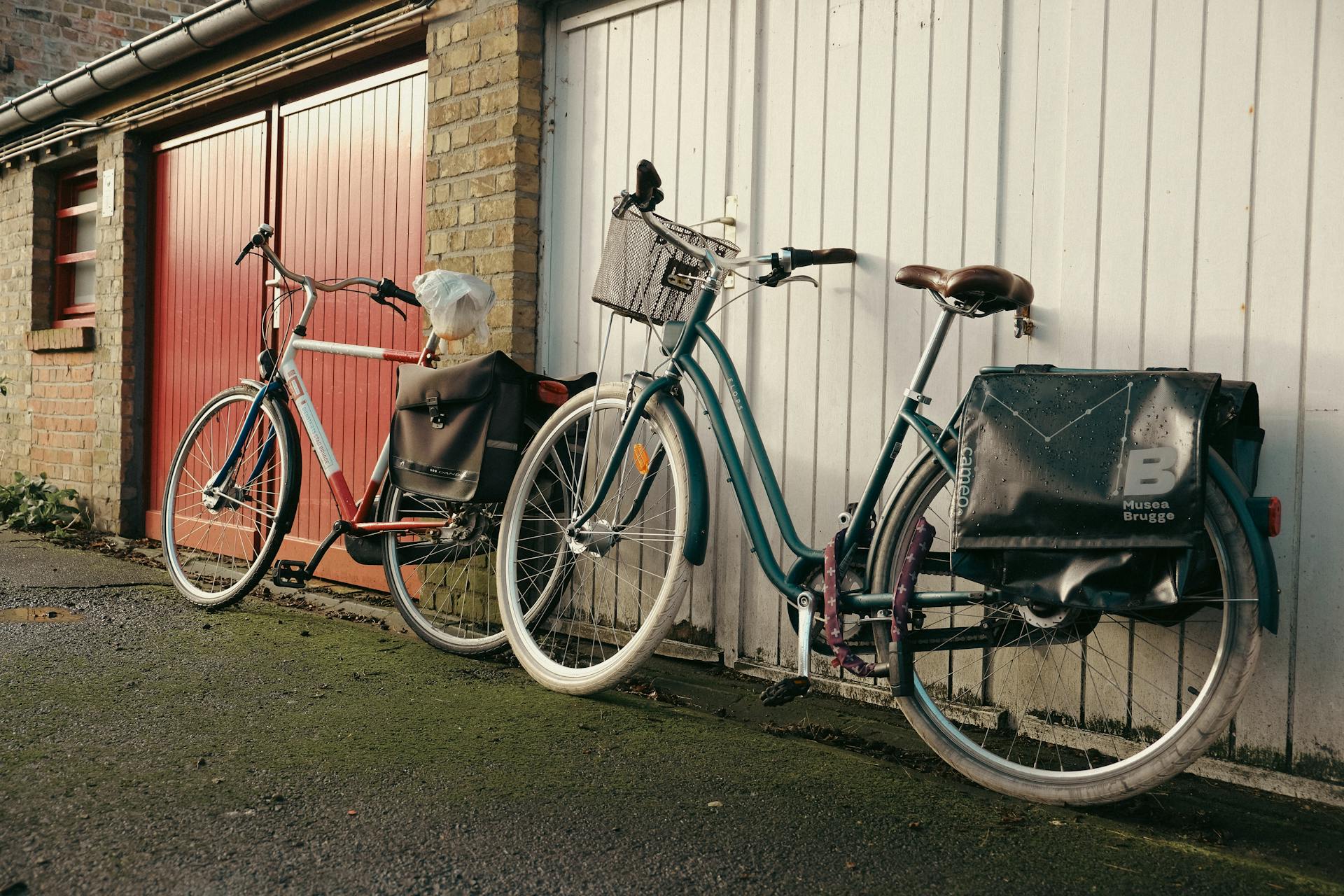 Bikes on a Street