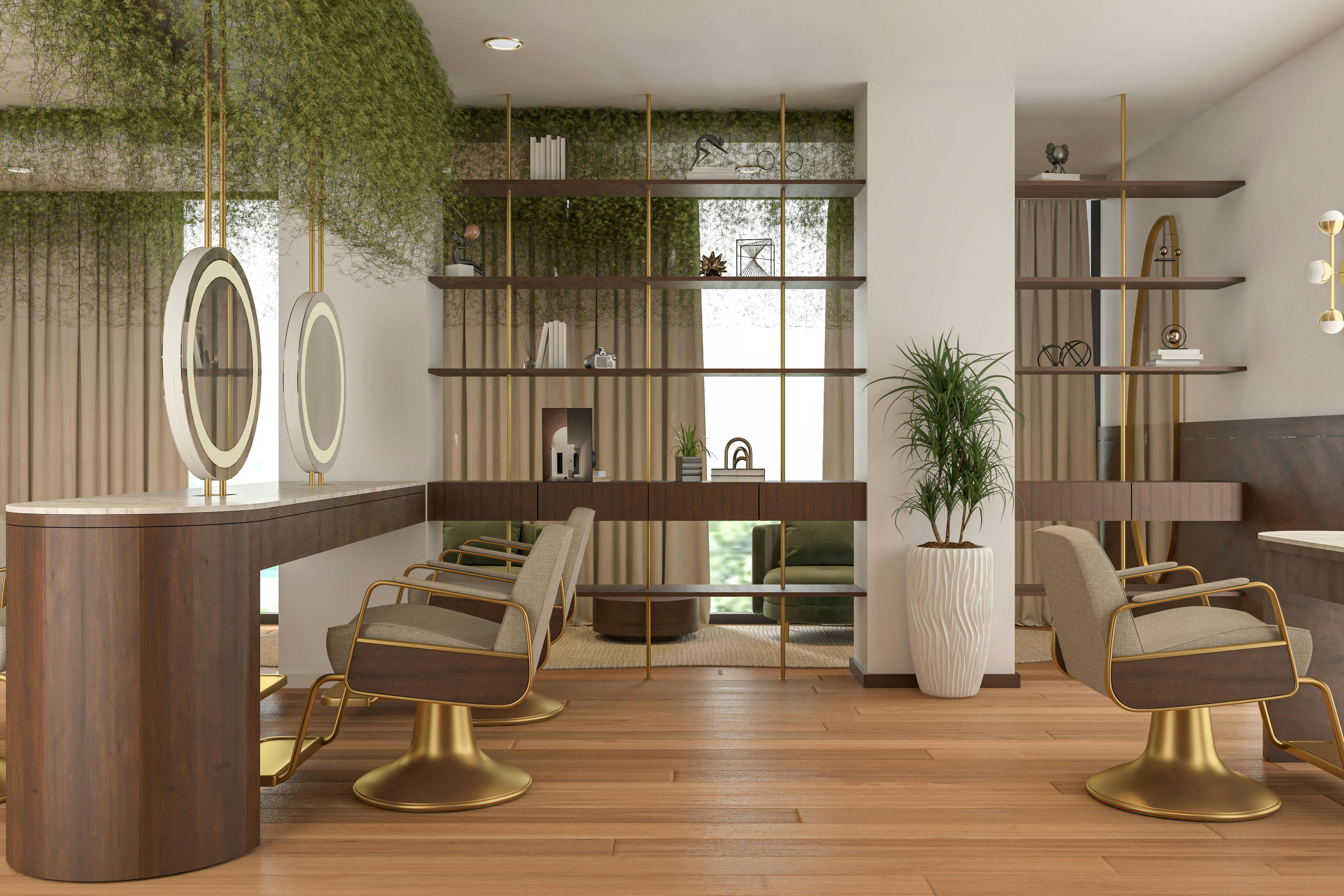 Interior sofisticado da Clínica Sublim Estética