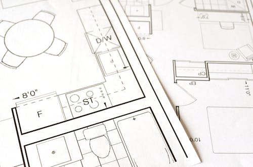 Illustration Floor Plan Floorplanner Stock Photo by