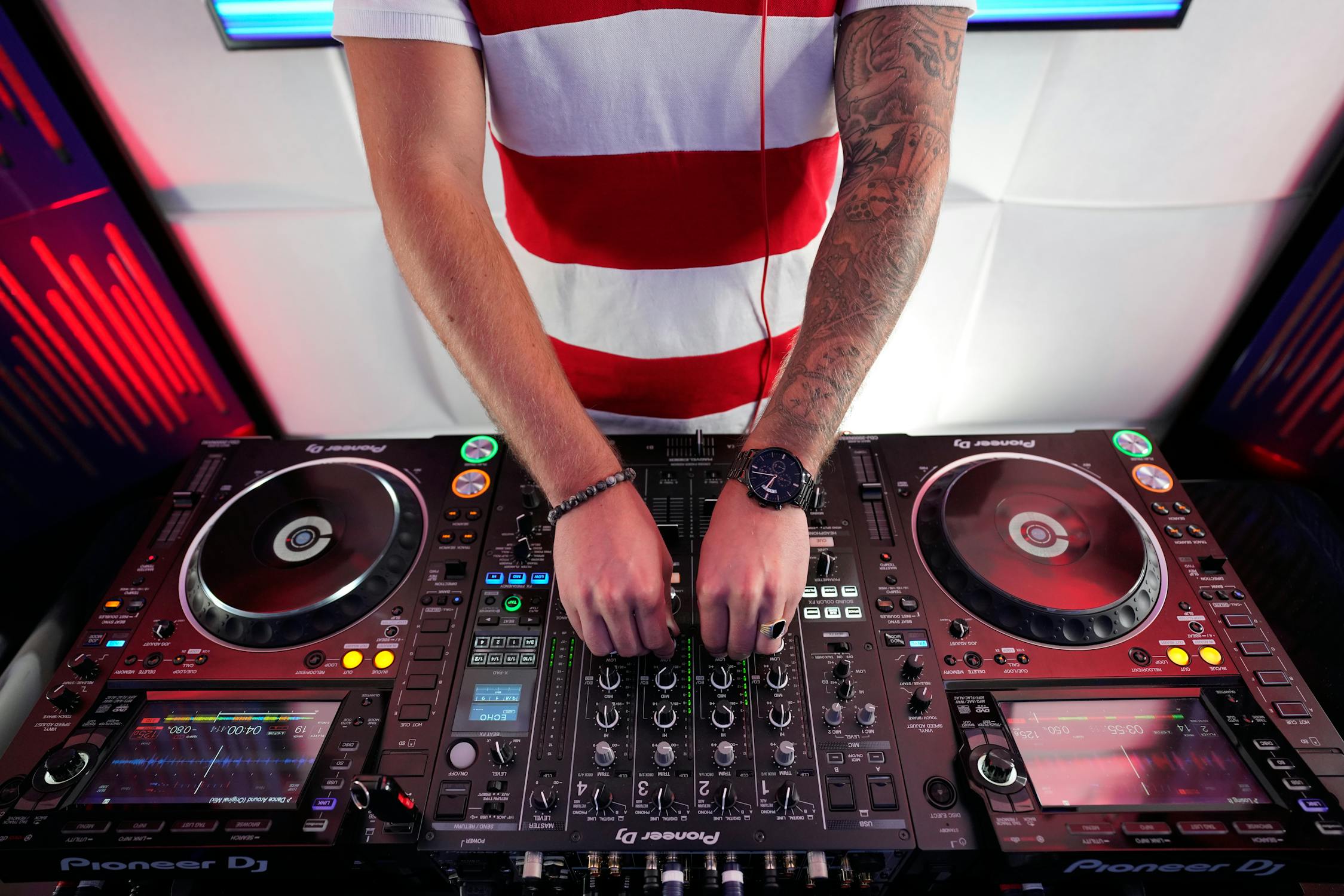 Person Using DJ Mixer · Free Stock Photo Person Using DJ Mixer · Free Stock Photo