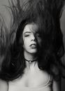 Monochrome Photo of Woman