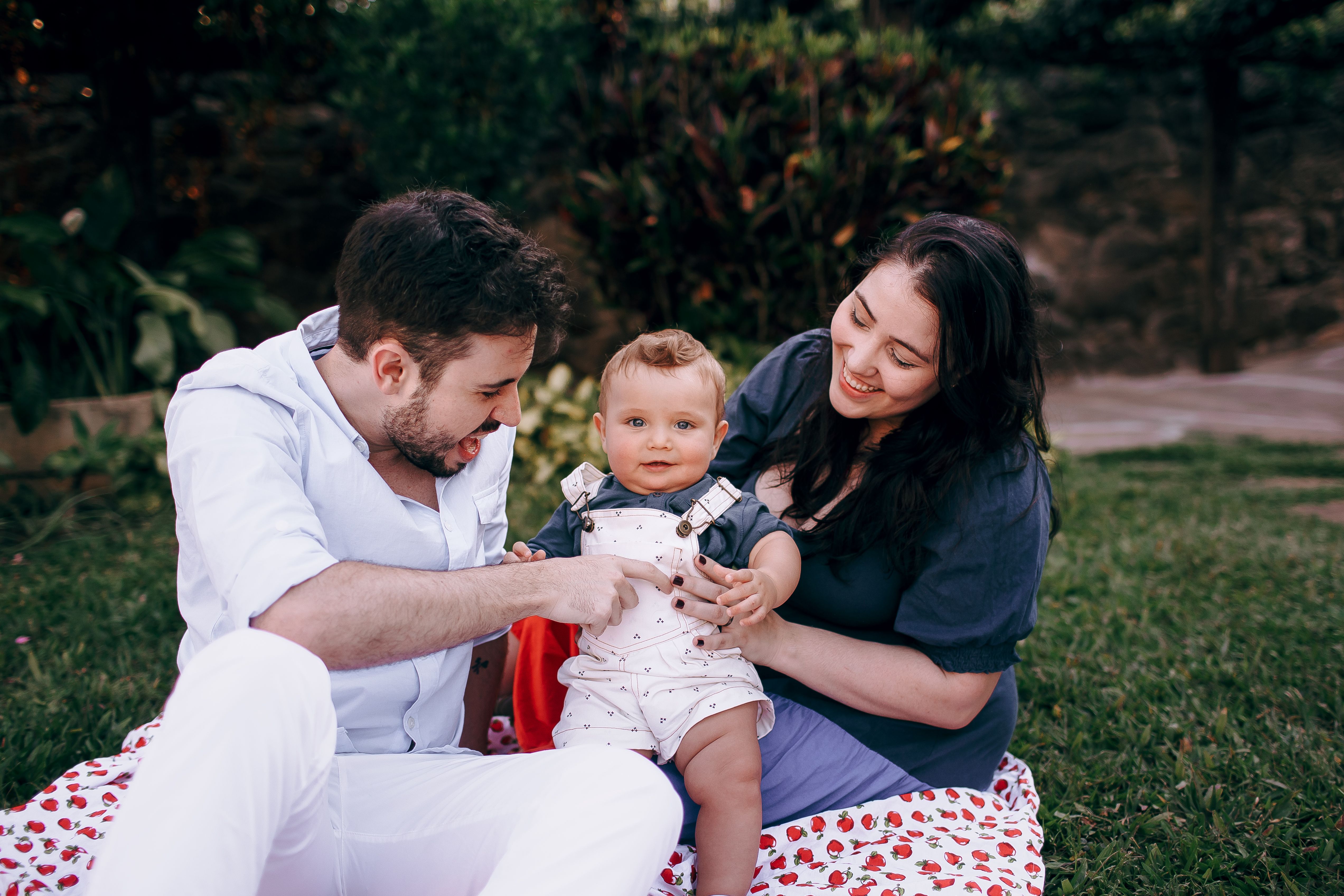 Happy Family Enjoying Time Outdoors Together · Free Stock Photo