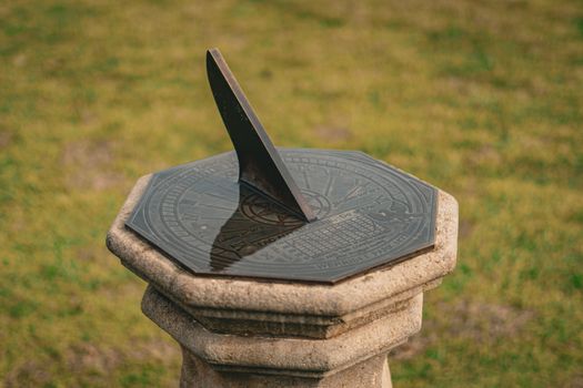 sundial at the Werribee mansion 