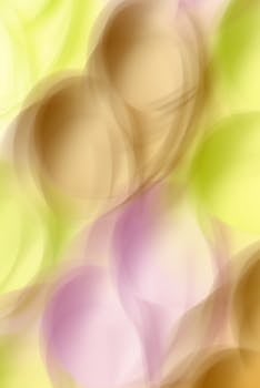 Vibrant abstract background with pastel colors creating a bokeh effect, ideal for artistic and design purposes.