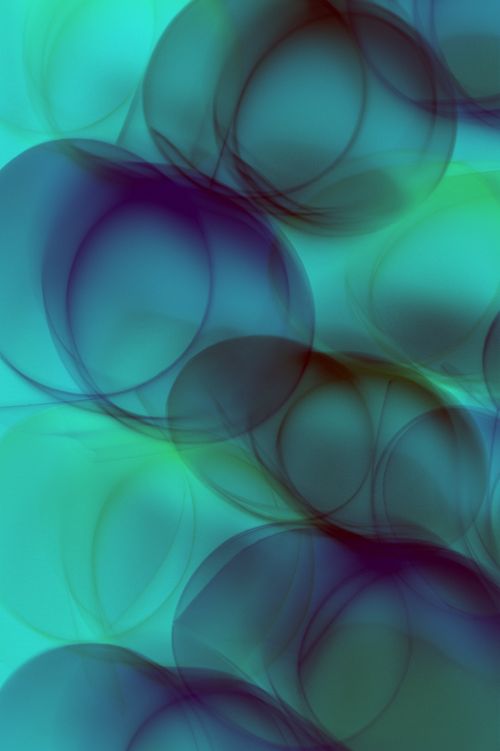 Free Dynamic abstract design with gradient waves and curves in blue and green hues. Stock Photo