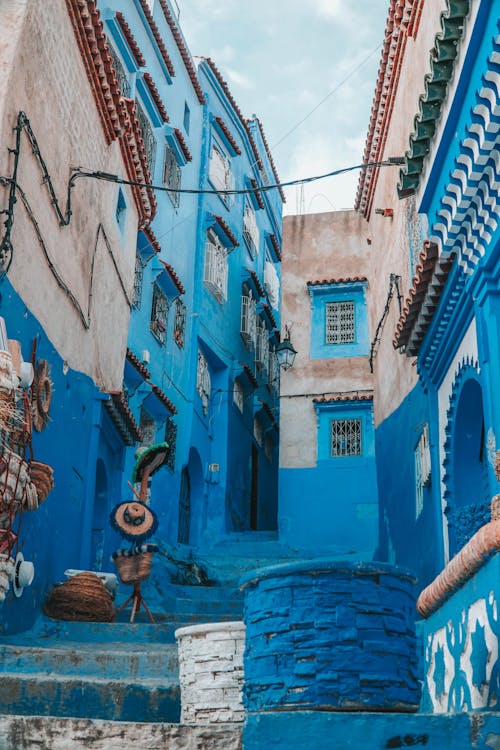 Ingyenes stockfotó Afrika, árkádok, chefchaouen témában Stockfotó