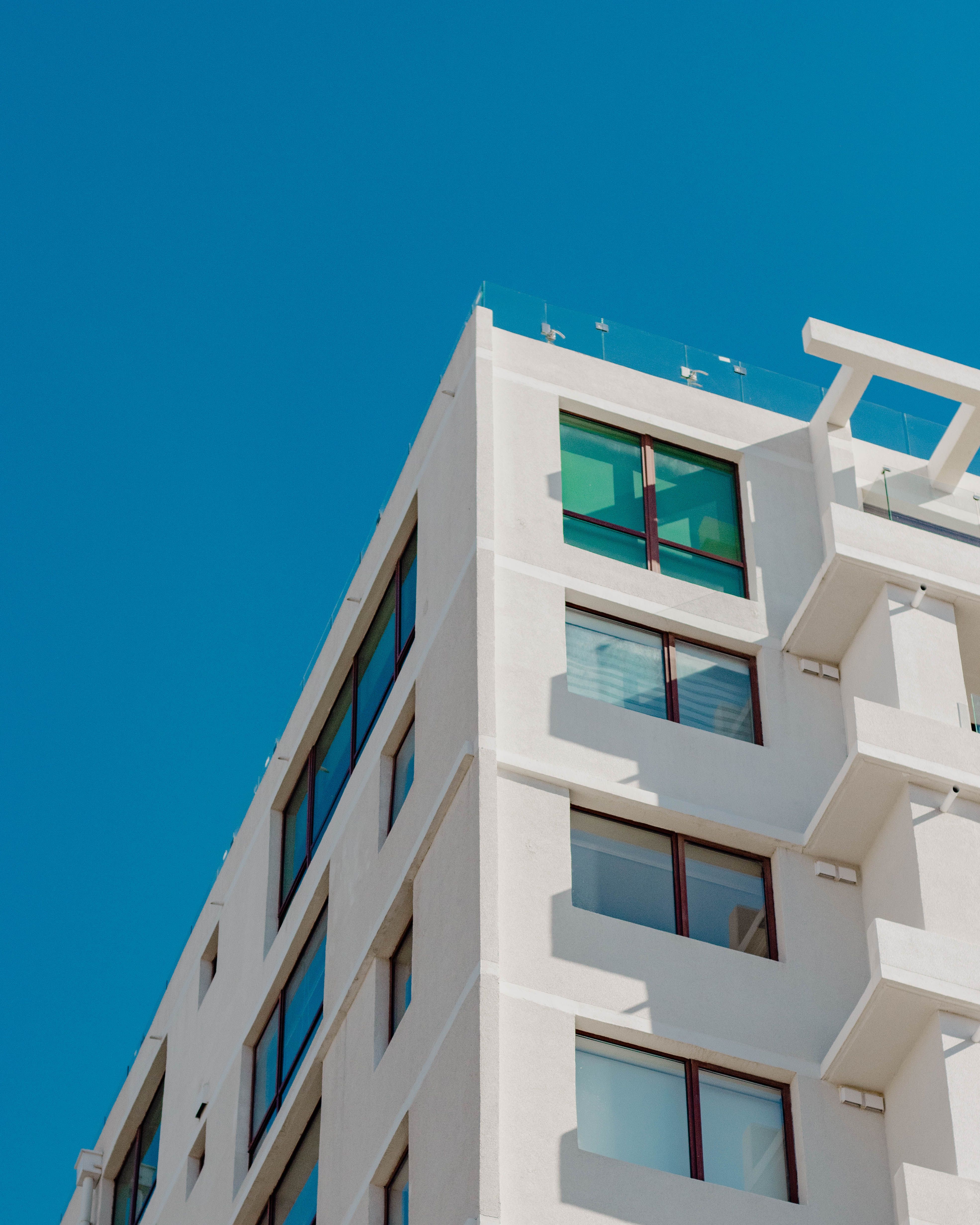New construction apartment tower in Chile