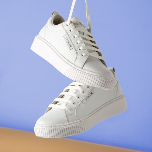 Ridgeline Shoes, white colorway — photo by José Martin Segura Benites on Pexels