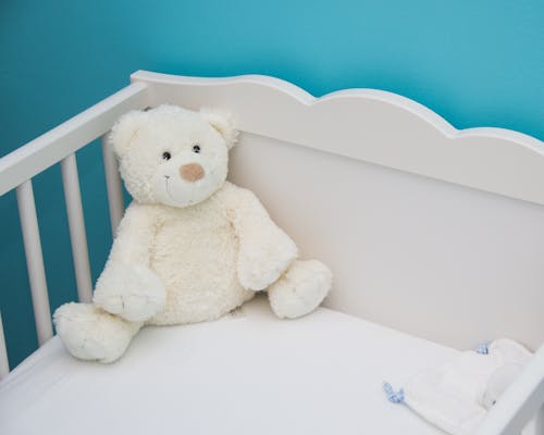 Free Плюшевая игрушка белый медведь Stock Photo