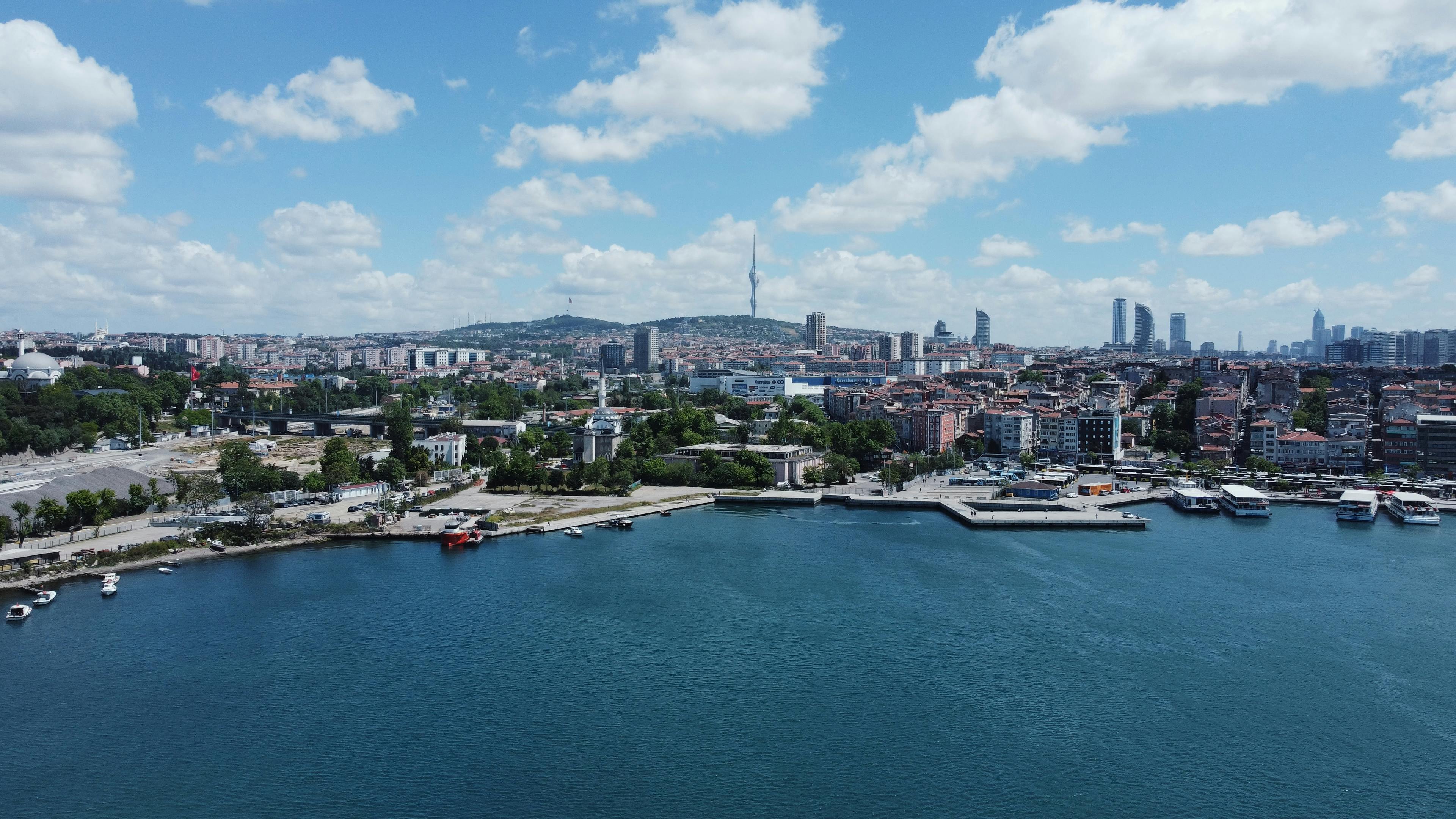 the port of kadikoy in istanbul