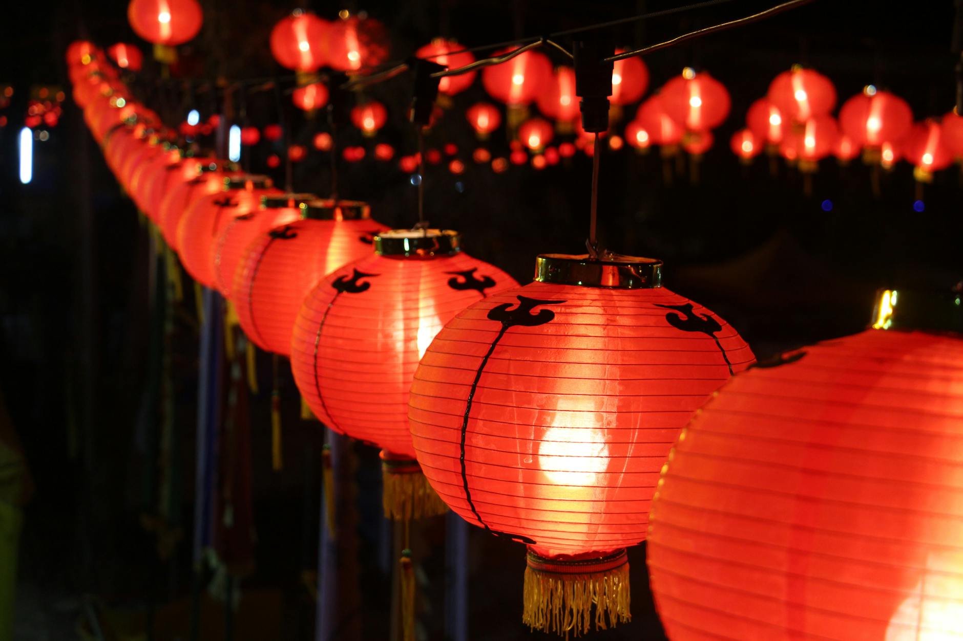 Free stock photo of lanterns, lights