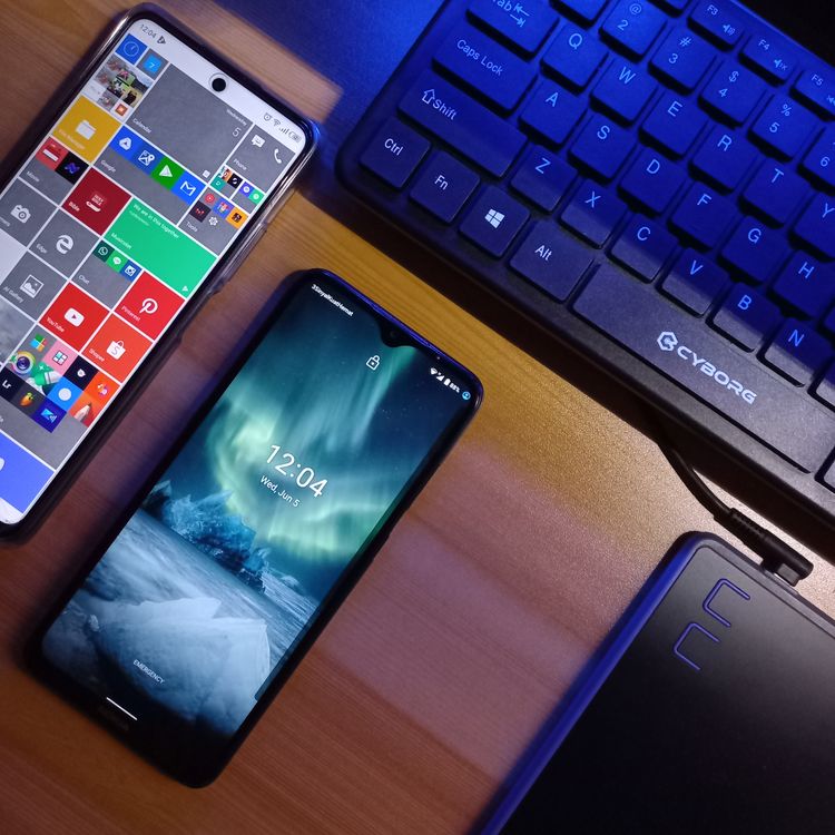 Phone Computer Keyboard Smartphones and Computer Keyboard ยท Free Stock Photo