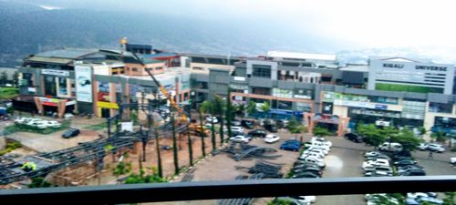 Free storm over Kigali, Down town, CHIC Stock Photo