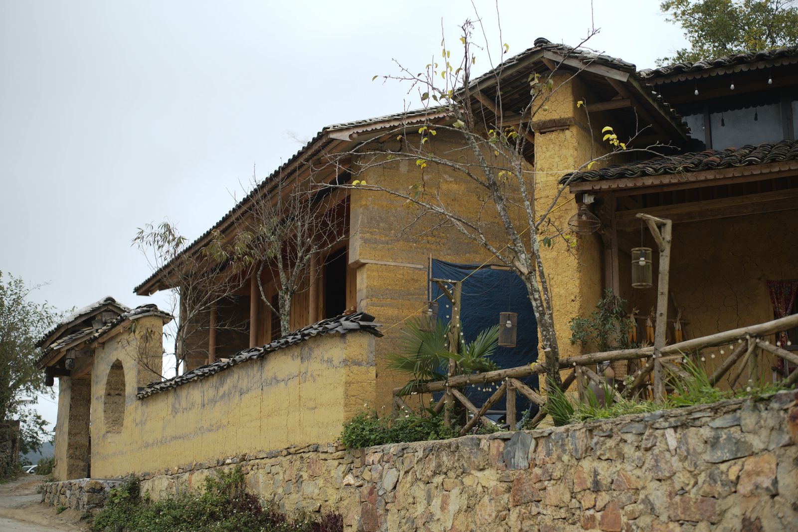 Traditional house in a Ha Giang village showing local life along the journey