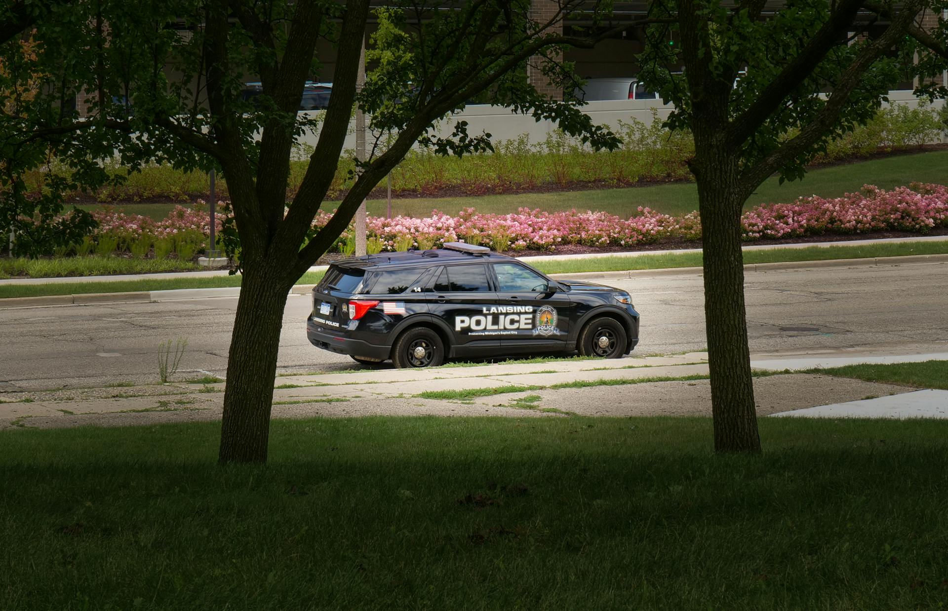 Lansing Police, Downtown Lansing, Michigan Police Car