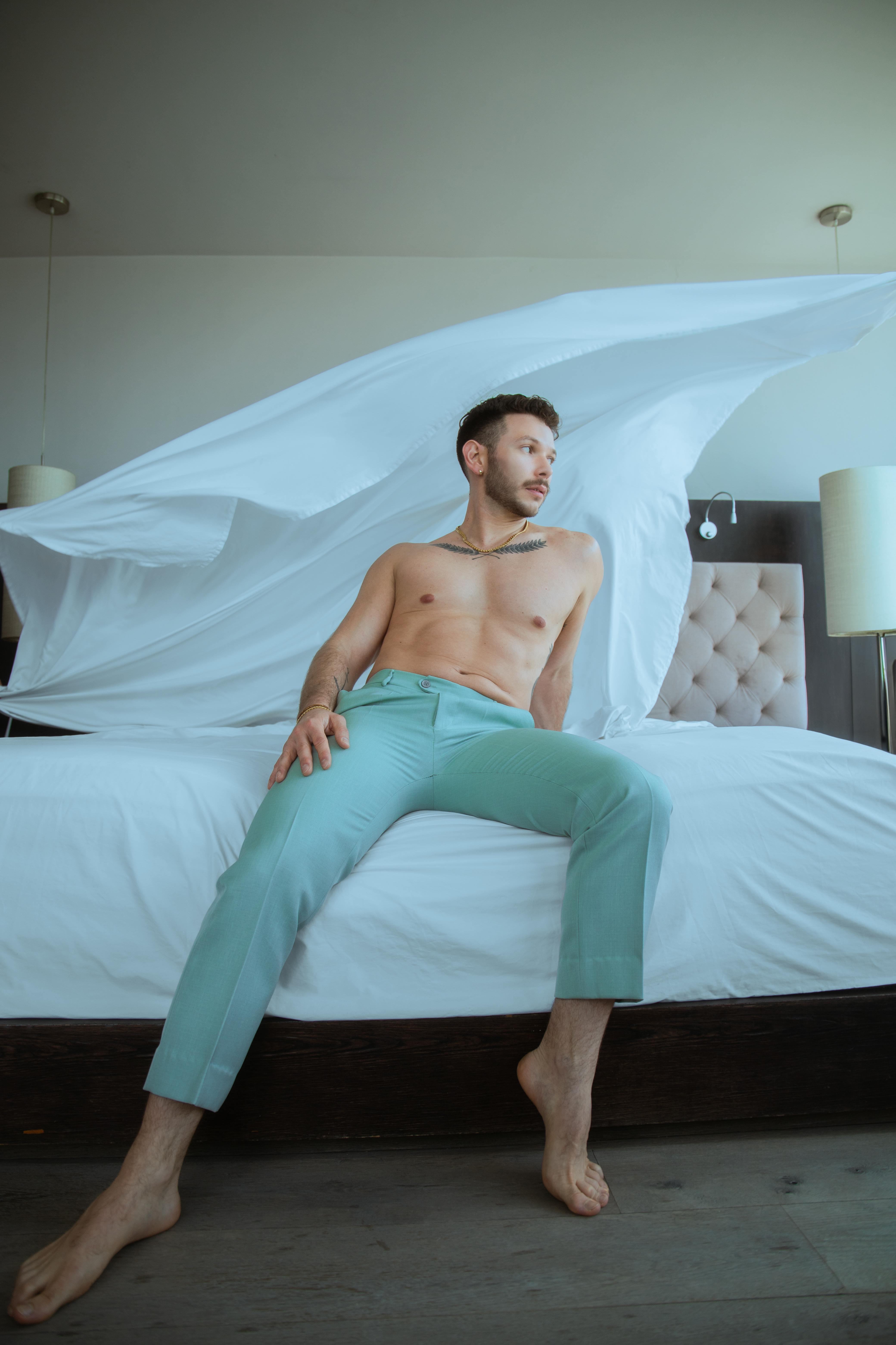 Kostenlos Kostenloses Stock Foto zu beiläufige art und weise, bett, bettdecke Stock-Foto