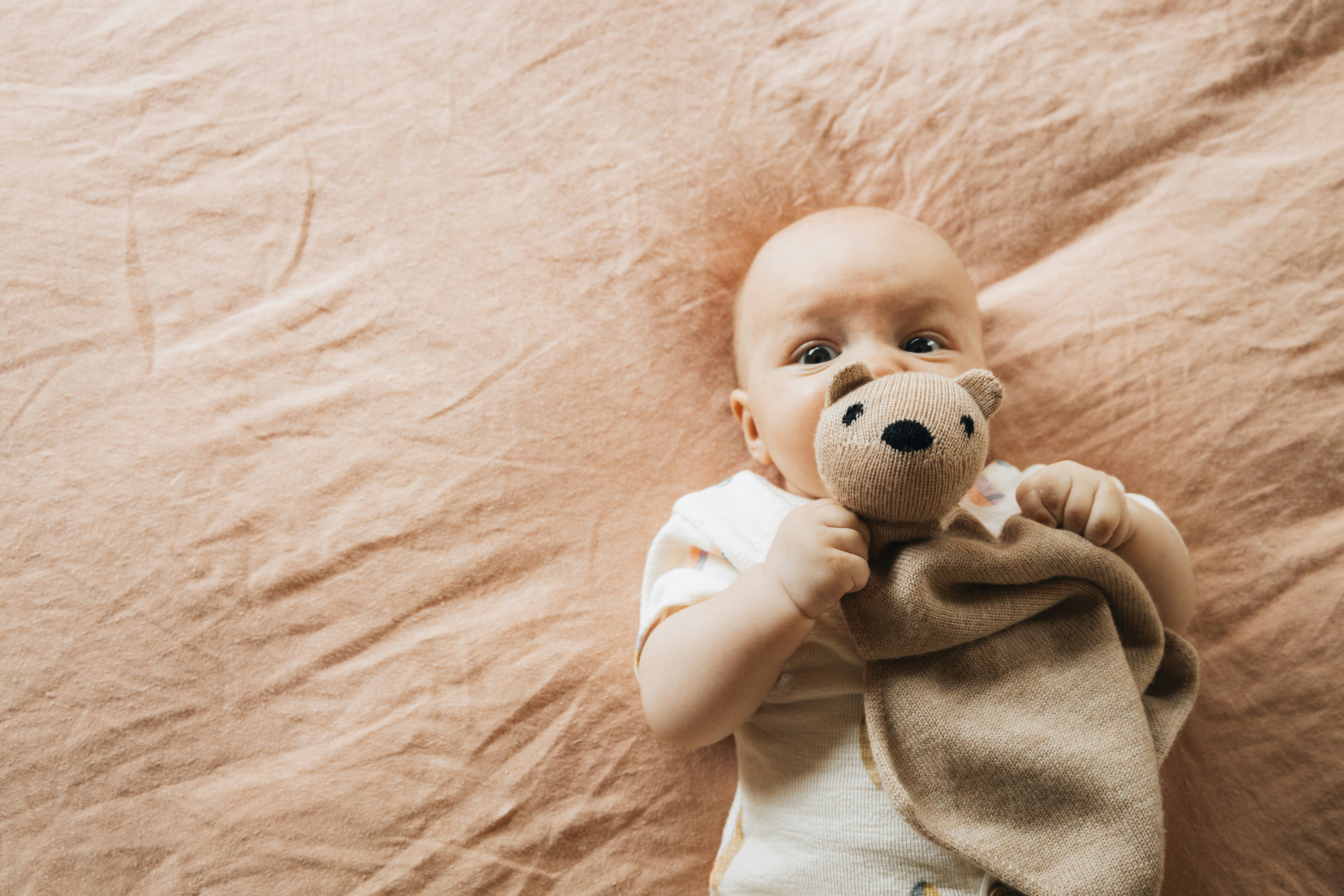 Doudou de apego suave para bebé