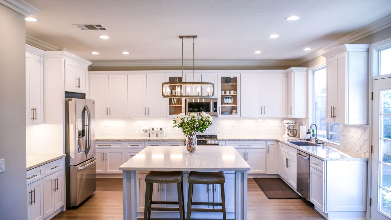 Engineered Hardwood flooring in a real home