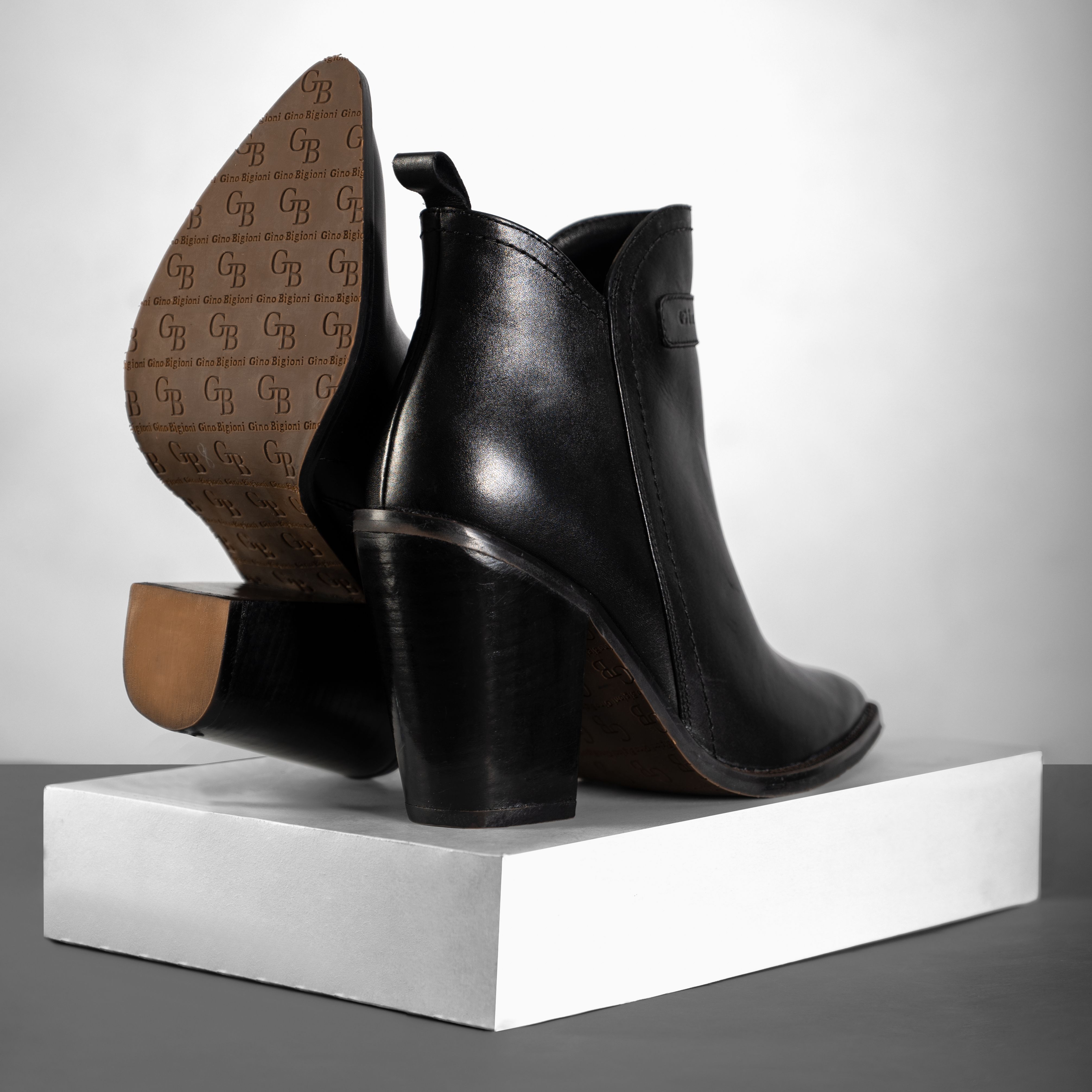 Elegant Boots on Display