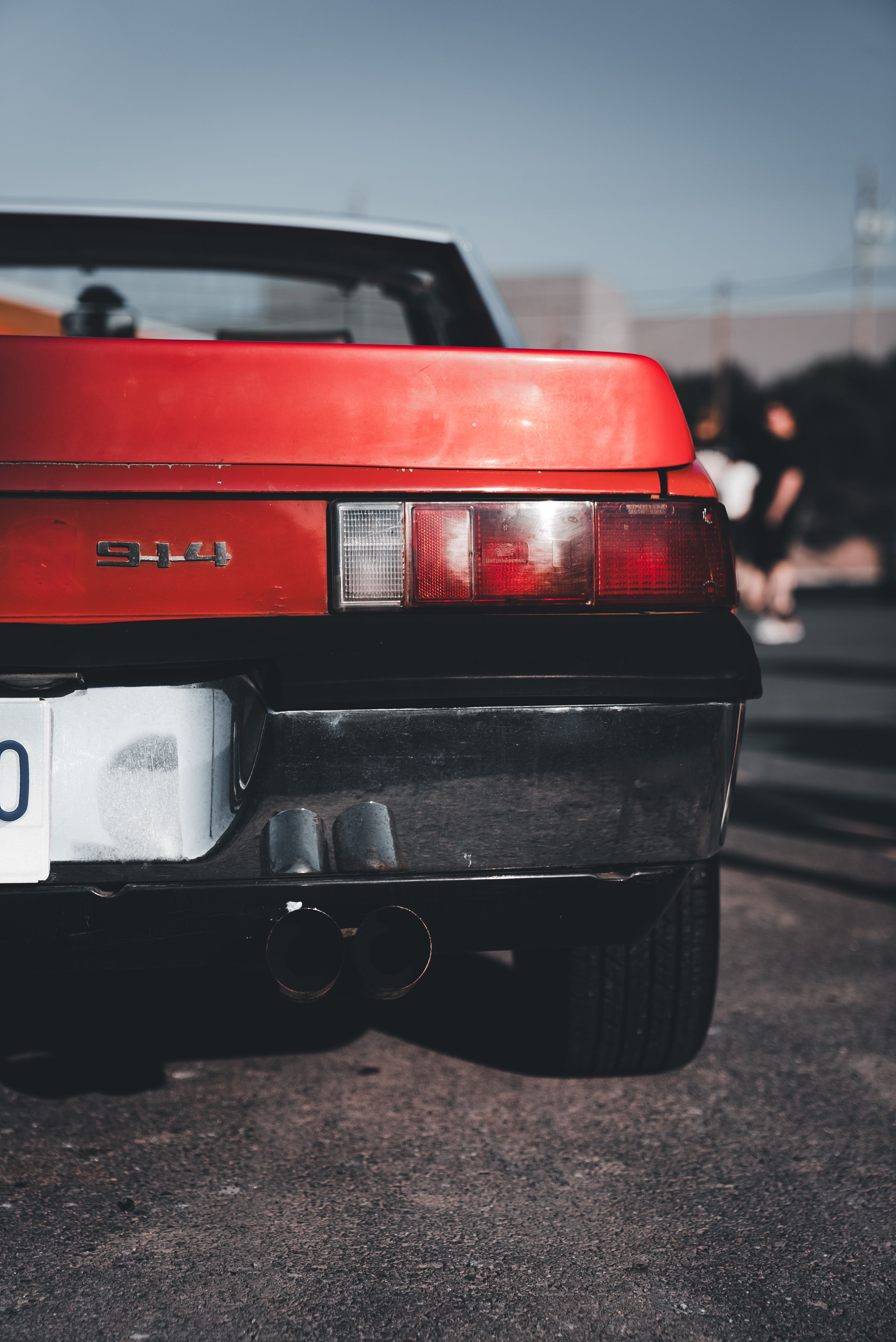 Red Car on a Street · Free Stock Photo