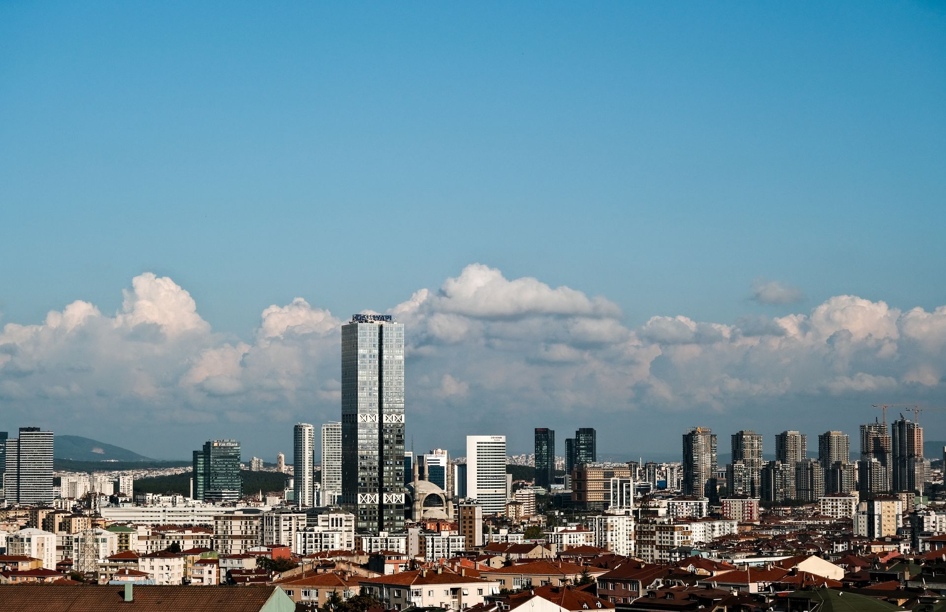 Gratte-ciel du quartier financier de Levent à Istanbul