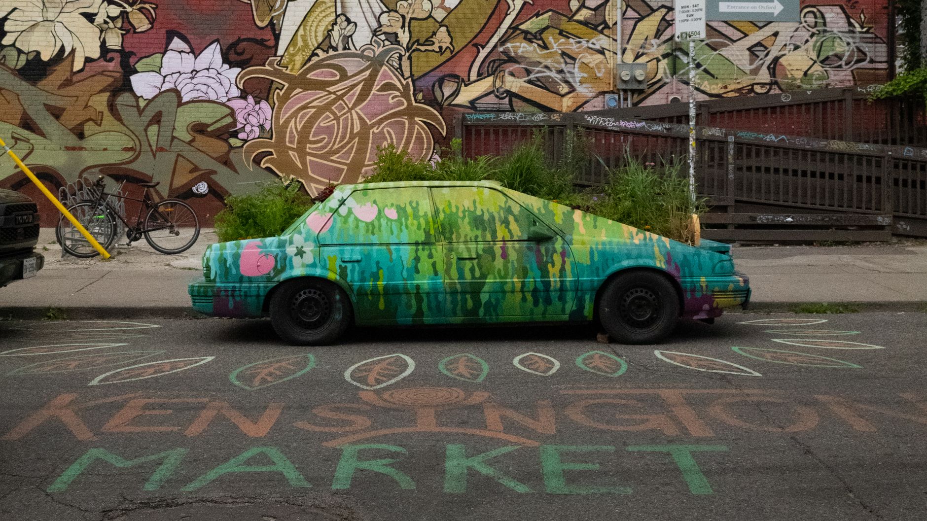 kensington market toronto colourful vintage shops neighbourhood