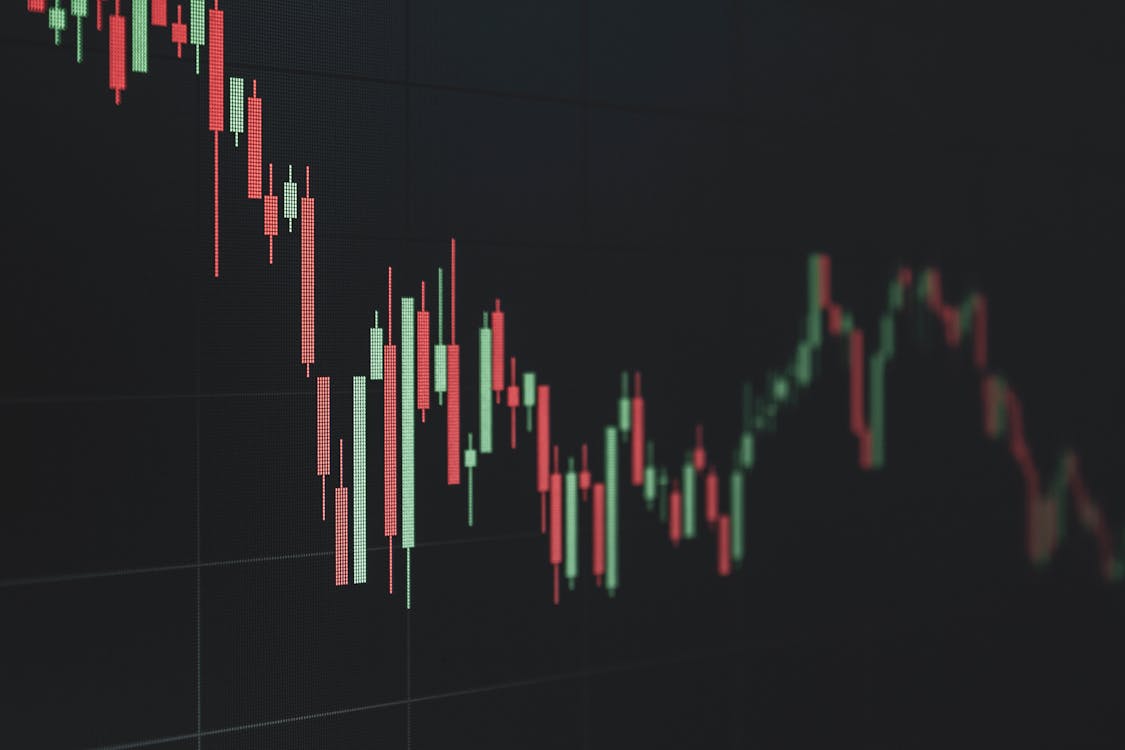 Anime-backed crypto token plunges 75% in first week despite major exchange support 1 Free Stock market data chart showing trends in red and green. Perfect for financial and business themes. Stock Photo