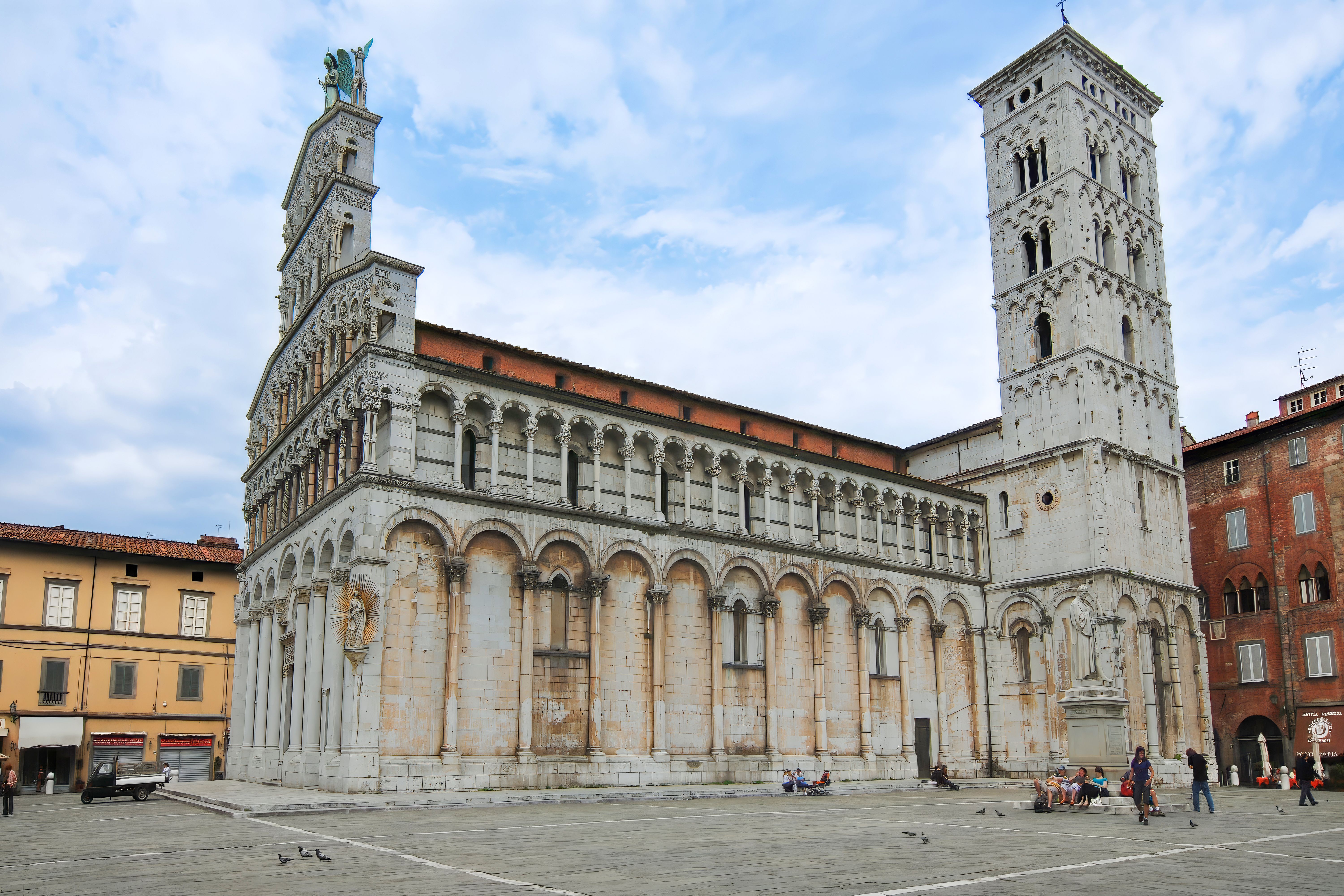 Landmarks in Lucca