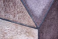 Brown and Purple Textile