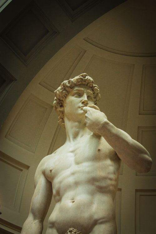 David Image Photograph of the Sculpture of David of Michelangelo · Free Stock Photo