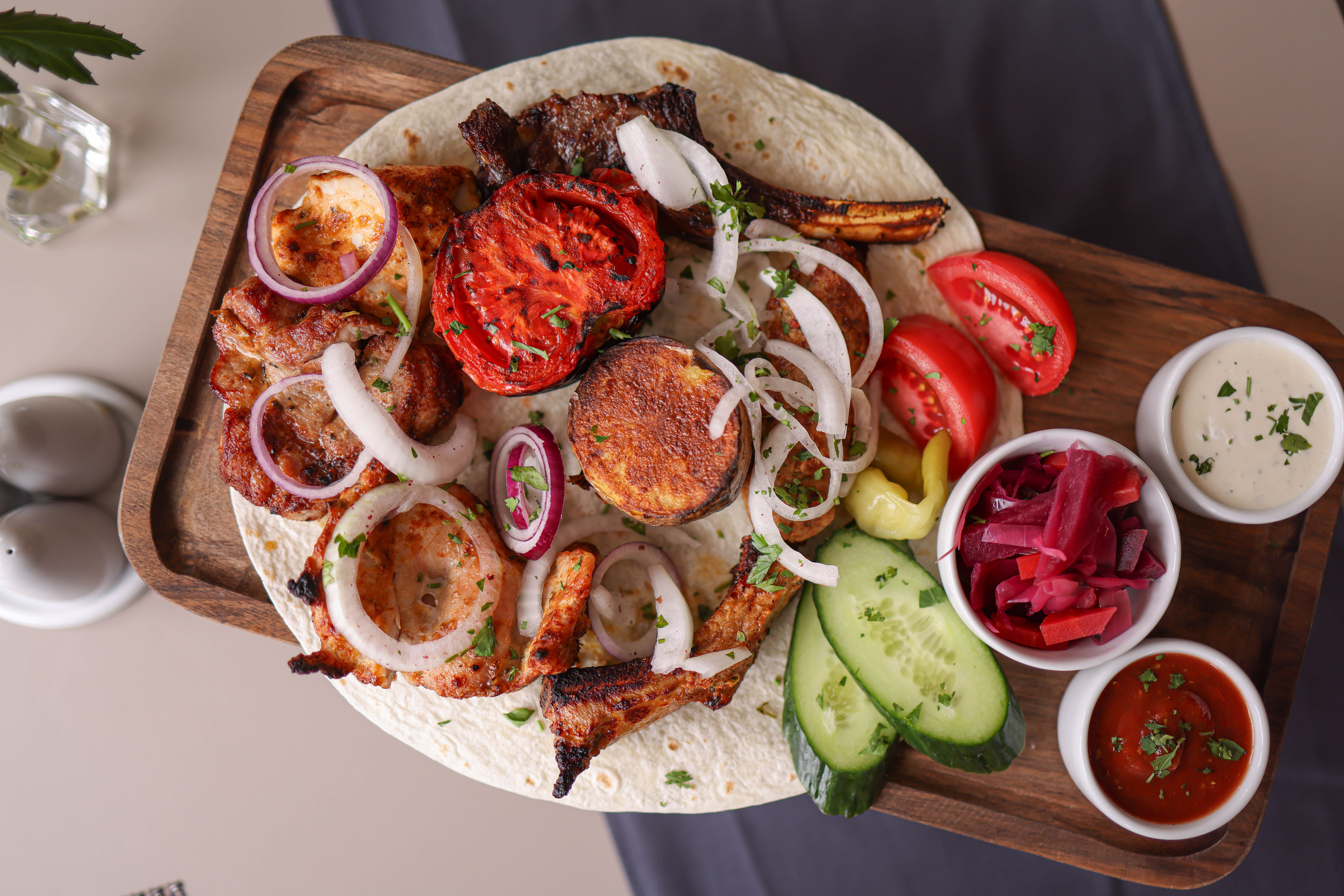 Smoky Paprika Souvlaki with Charred Lemon