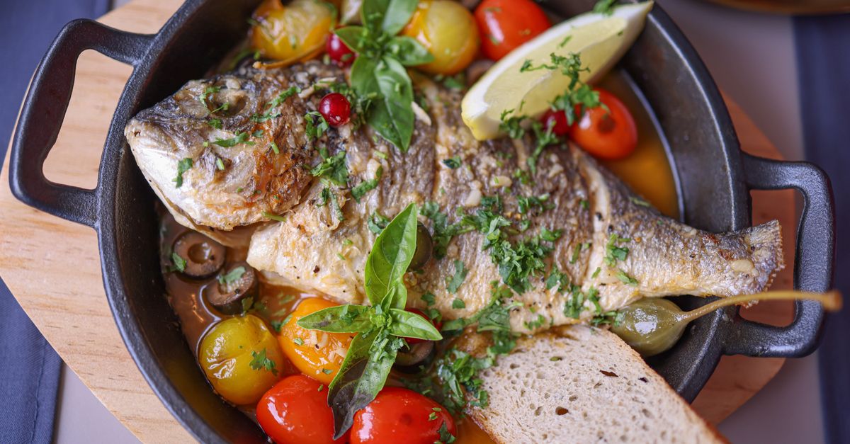 Recette de Poisson au Four Avec Épices Méditerranéennes