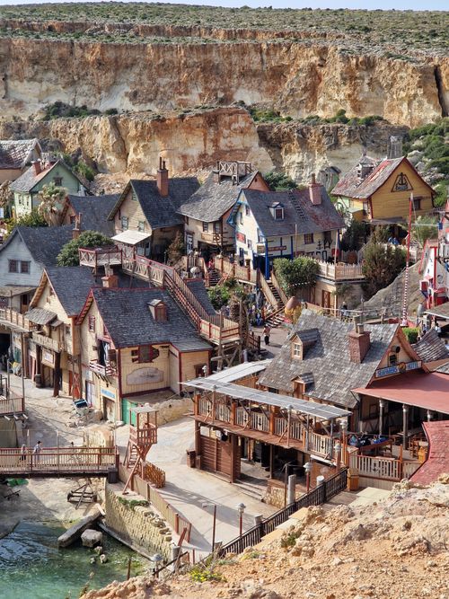 Free Explore the charming architecture of Il-Mellieħa, Malta, in this picturesque village scene. Stock Photo