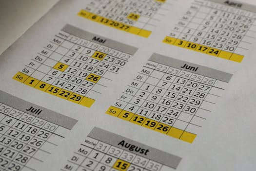 Free stock photo of writing, date, blur, calendar