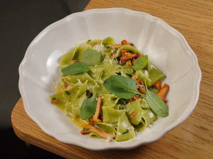Fresh pasta dish, Nadin Sh on Pexels