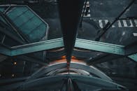 芝加哥摩天大楼的鸟瞰图极具戏剧性，展现了现代建筑与城市设计的魅力