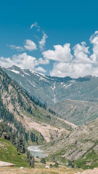 Explore the stunning mountainous landscapes of Naran, Khyber Pakhtunkhwa, Pakistan in summer.