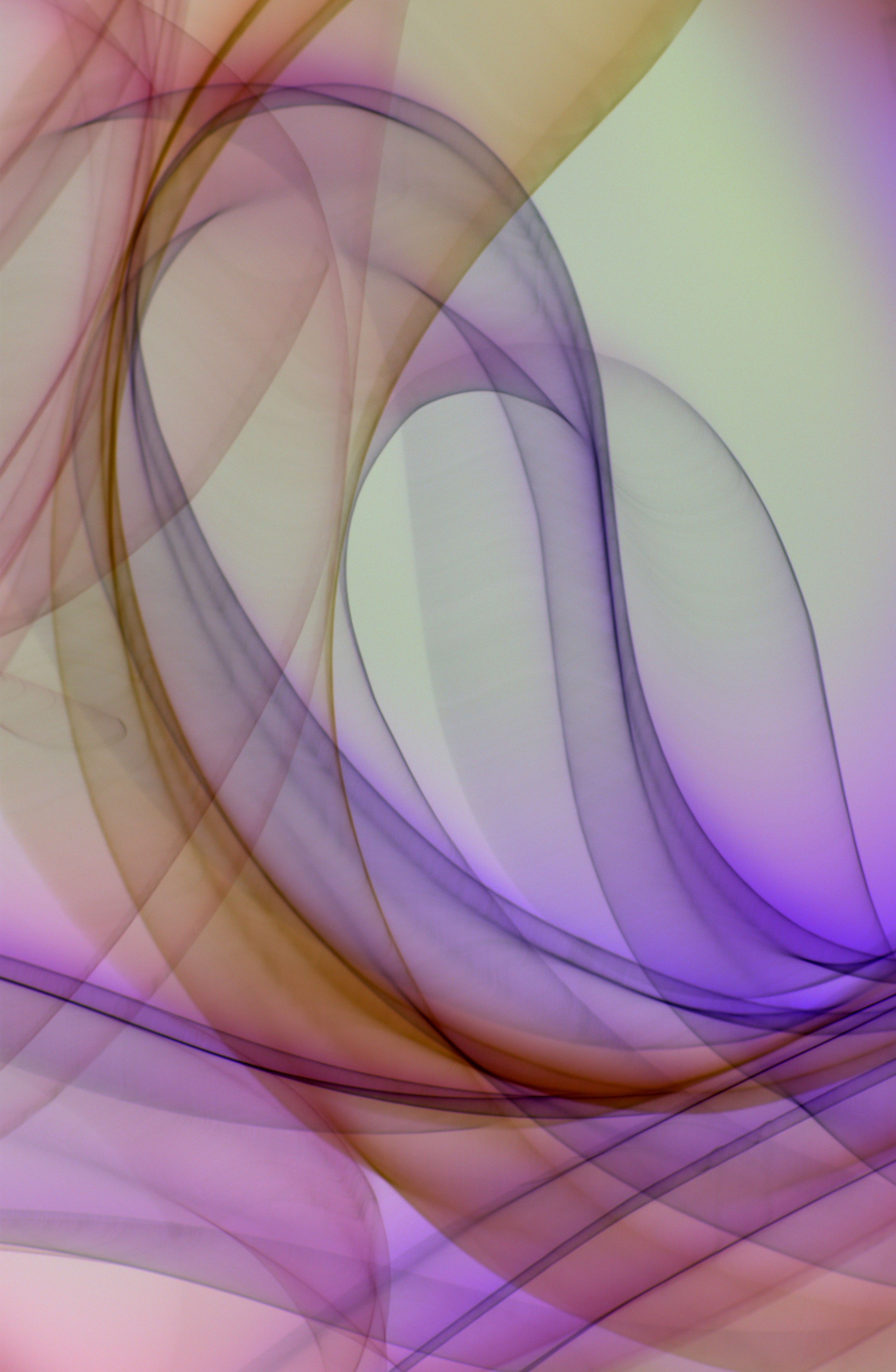 Abstract image with colorful swirling waves, perfect for modern designs.