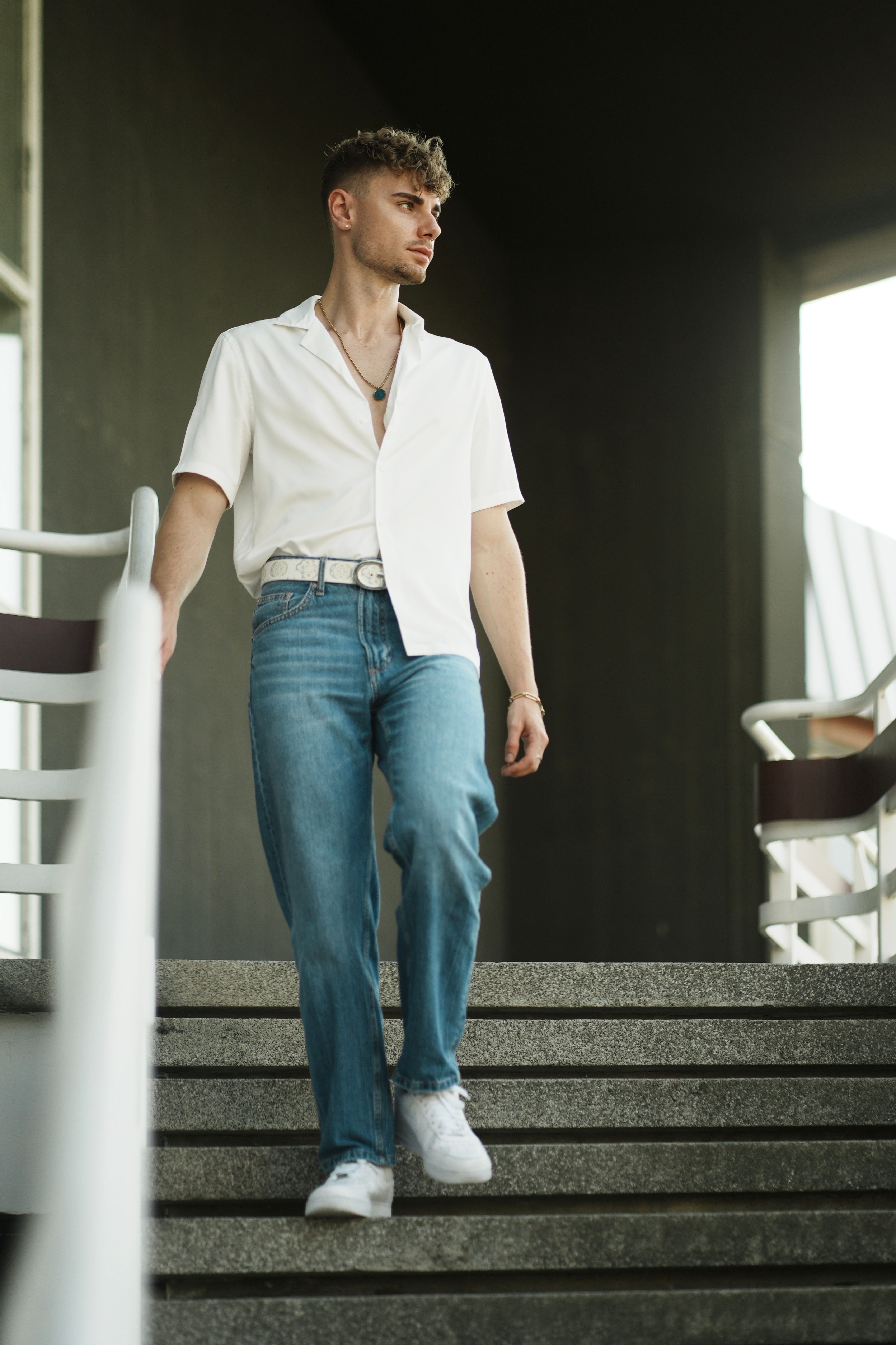 Calça Jeans Reta