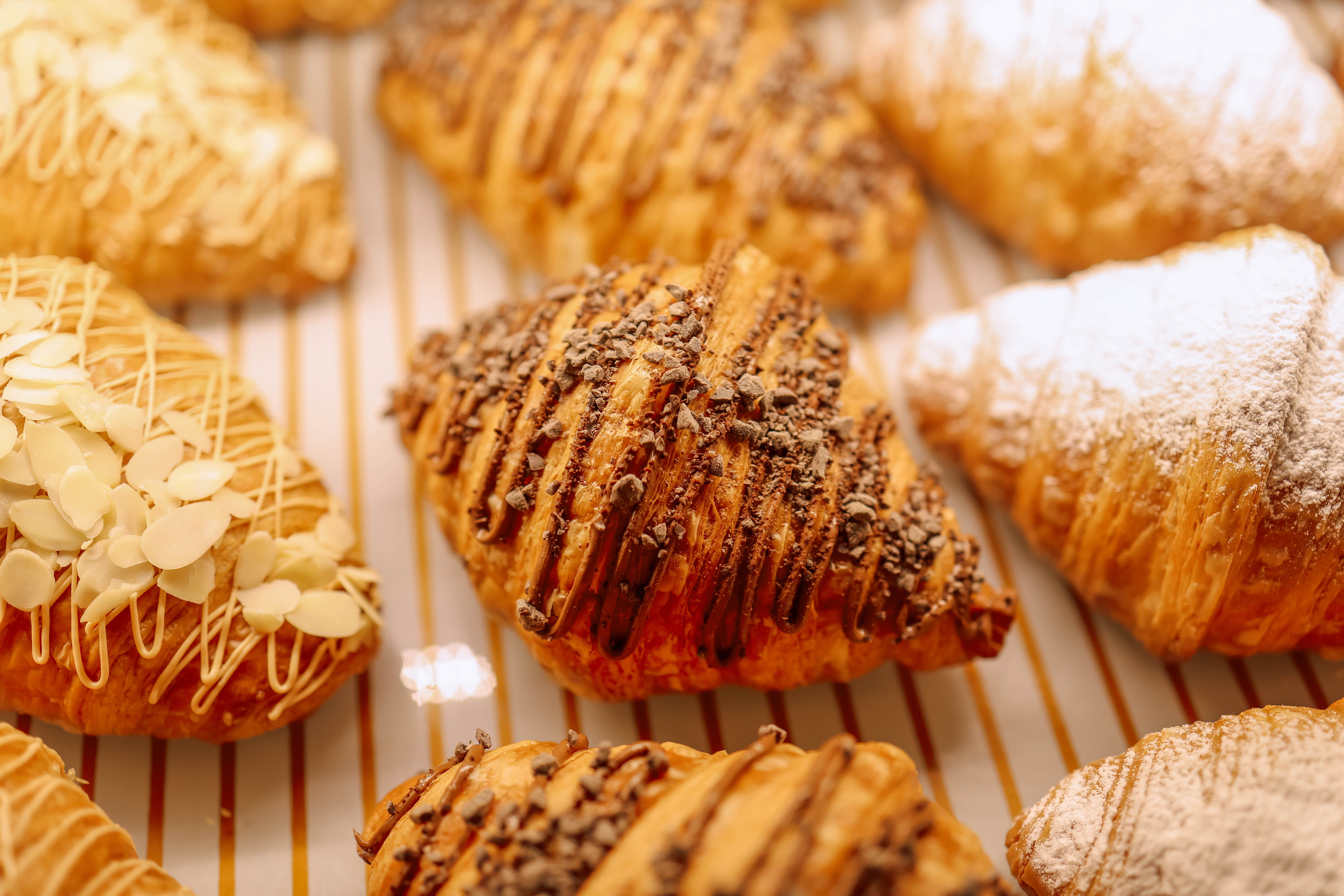 Rosemary Croissant with a Herb Swirl
