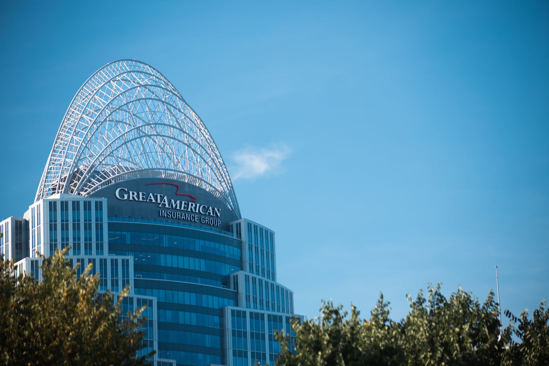 Queen City Square in Cincinnati in USA